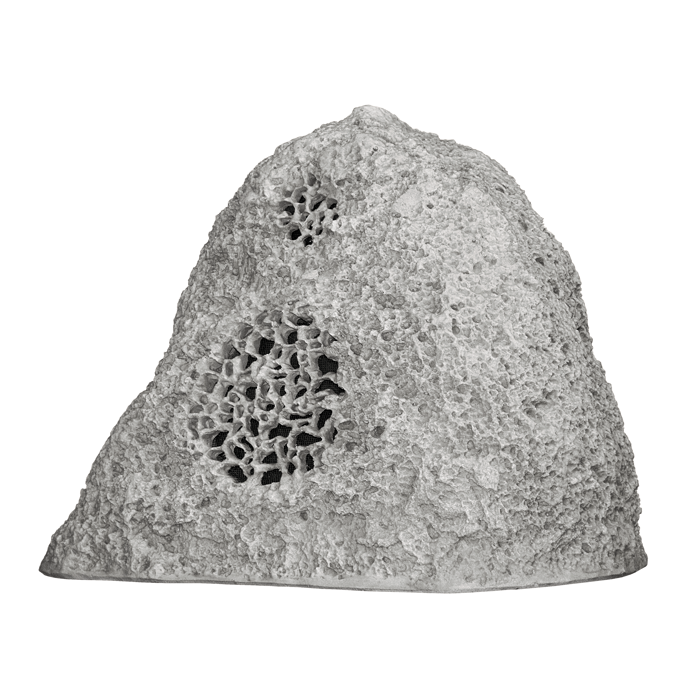 6.5" 2-way Outdoor Rock Speaker in Grey